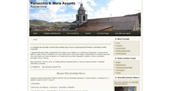 Desktop Screenshot of parrocchiaruvo.it